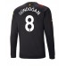 Cheap Manchester City Ilkay Gundogan #8 Away Football Shirt 2022-23 Long Sleeve